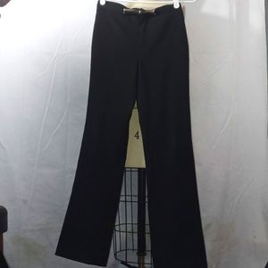 Bebe moda Vintage belted black pants